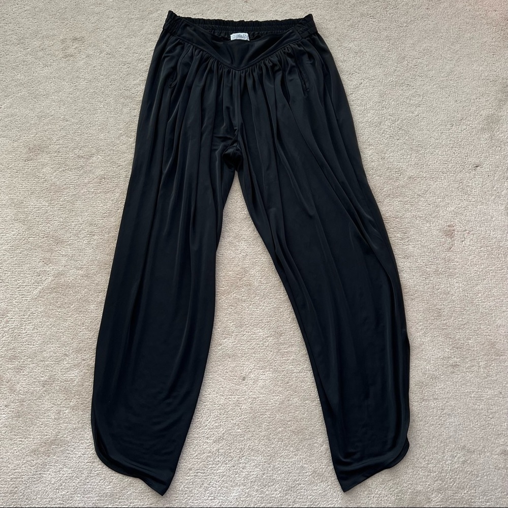 Vintage Christian Dior Beachwear Pleated Harem Pants